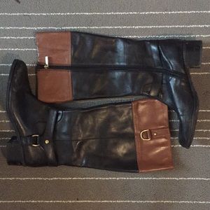 Bandolino black/brown riding boot